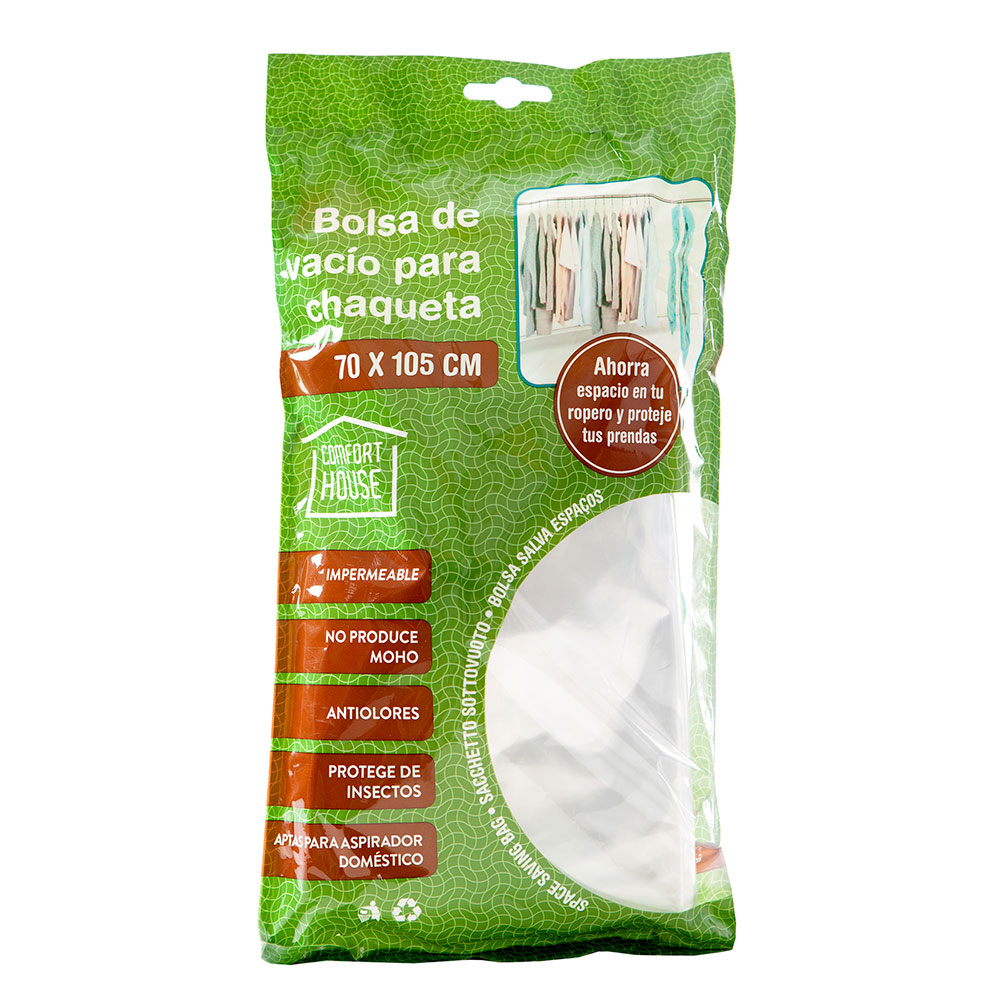 Bolsas de Vacío para Ropa Paquete de 6 unidades | Cierre Hermético | Sellado Impermeable |