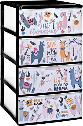 cajonera de cuatro cajones decorada comfort house cajonera de cuatro cajones decorada comfort house
