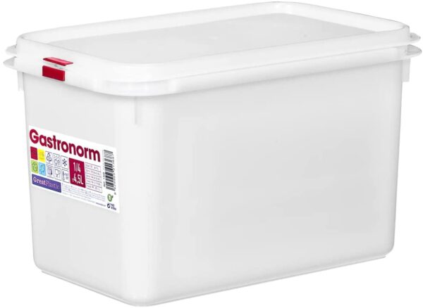 Pack Tupper Hermético Color Blanco – Uso profesional en restaurantes y hostelería